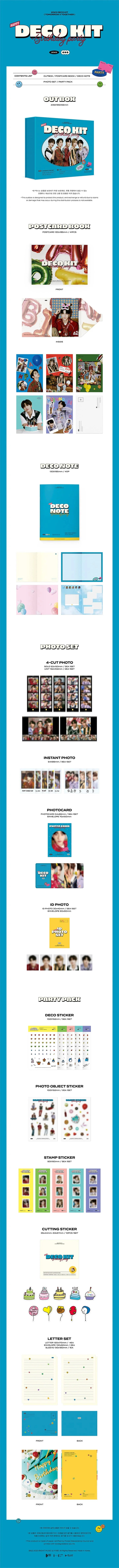 tomorrow x together - 2023 deco kit