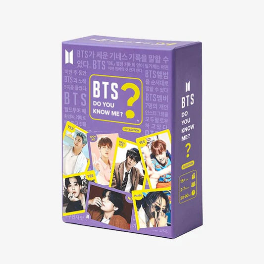bts - do you know me? bts edition