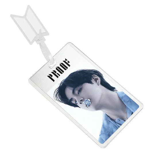bts - proof 3d lenticular premium card strap