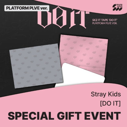 [pob] stray kids - skz it tape [do it] platform plve ver.