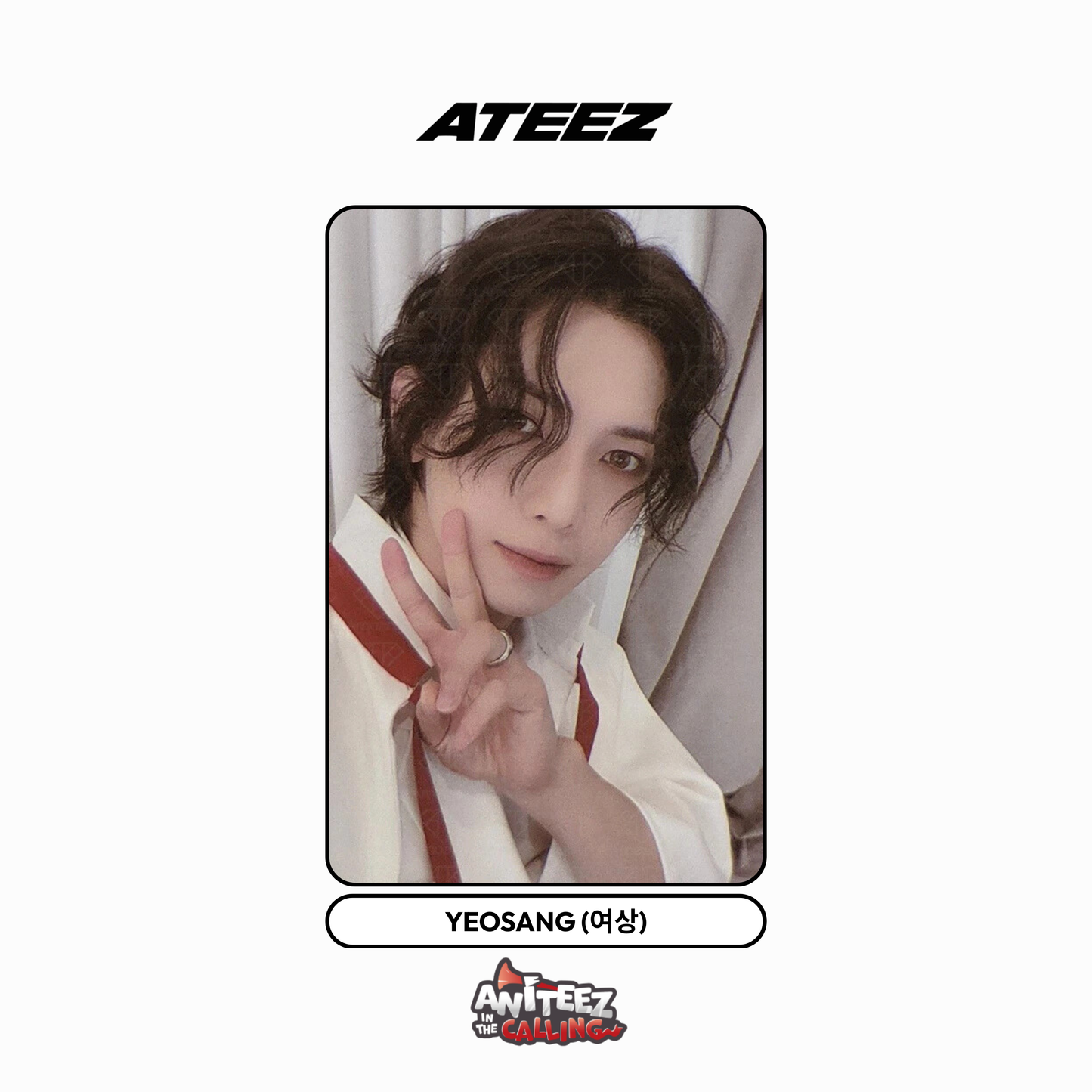 [aniteez in the calling] ateez - [pop-up md trading card] merch photocard