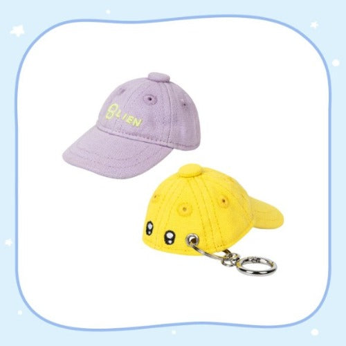 iu - [found a eight] cap keyring