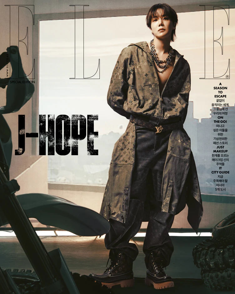 j-hope - elle magazine [2025 december] special edition cover