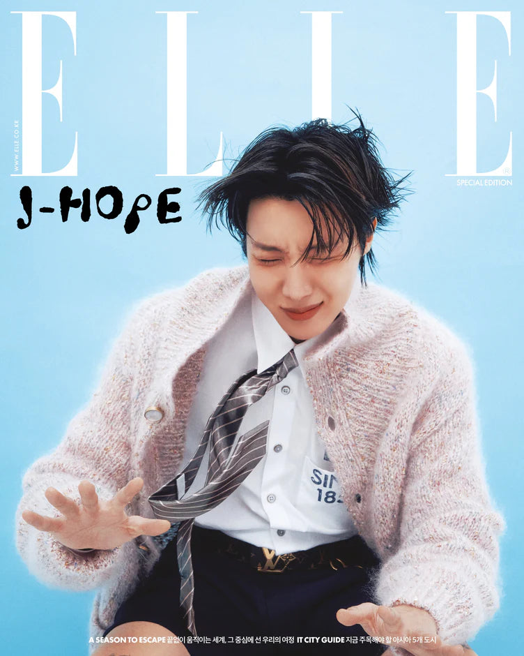 j-hope - elle magazine [2025 december] special edition cover