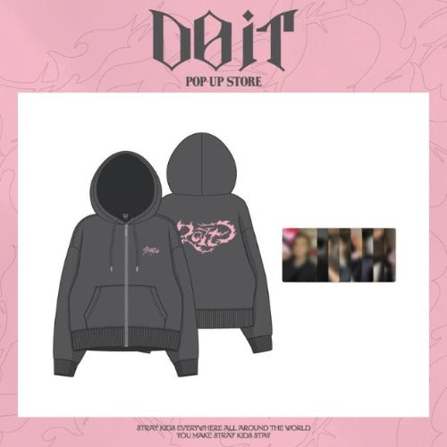 stray kids - [do it] zip-up hoodie