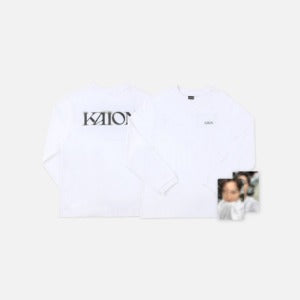 kai - [kaion] long sleeve set (white ver.)