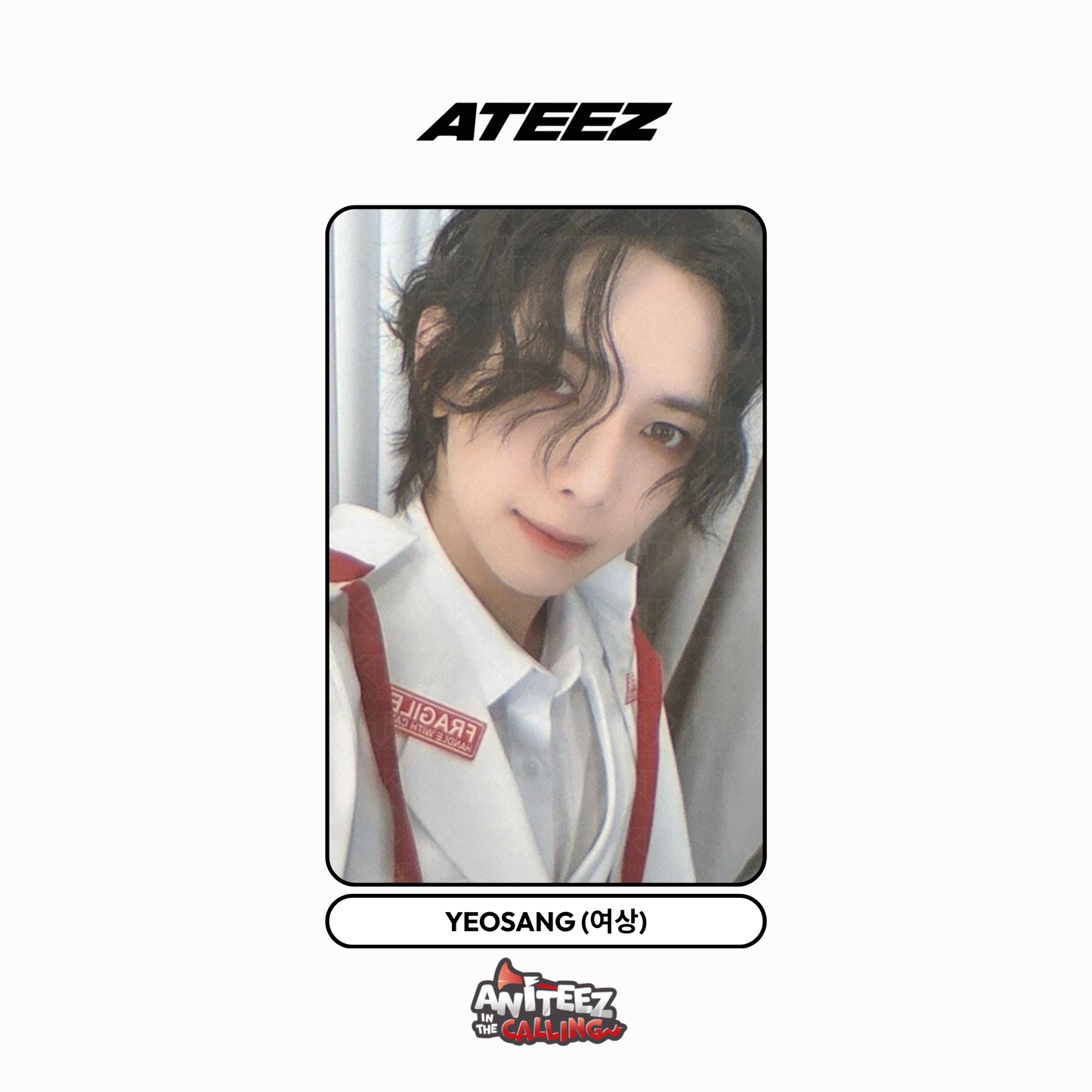 [aniteez in the calling] ateez - [pop-up 50.000₩ benefit] merch photocard