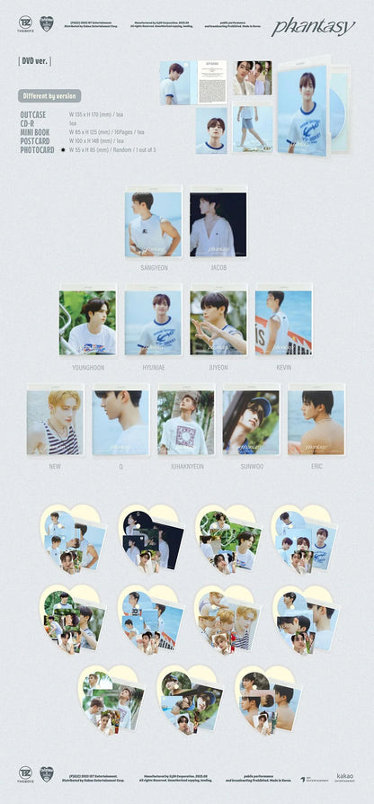 the boyz - 2nd album part.1 [phantasy_christmas in august] dvd ver.