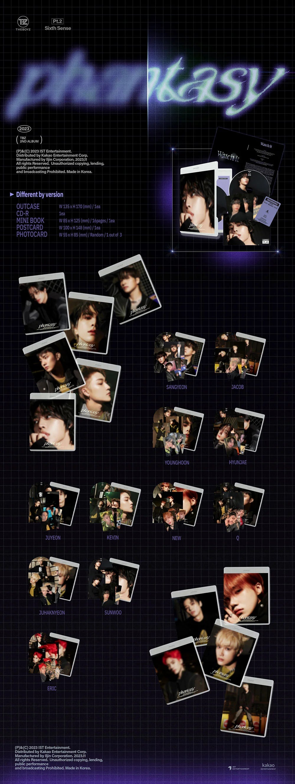 the boyz - 2nd album part.2 [phantasy_sixth sense] dvd ver.