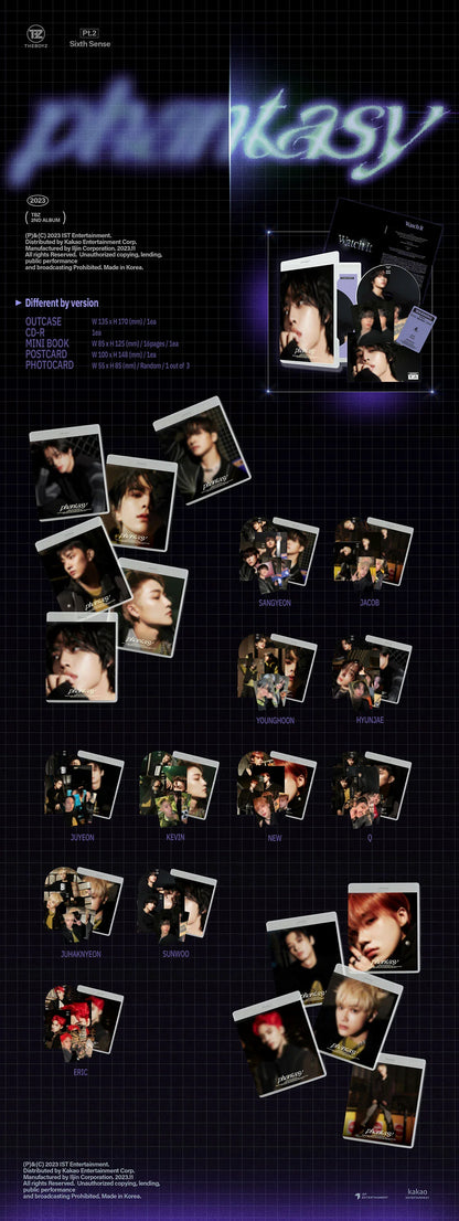 the boyz - 2nd album part.2 [phantasy_sixth sense] dvd ver.