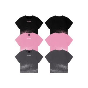 blackpink - [deadline tour] logo crop tee