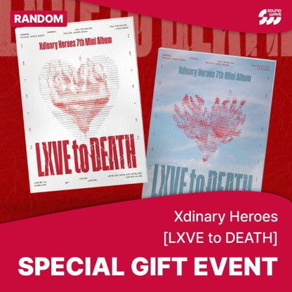 [pob] xdinary heroes - 7th mini album [lxve to death] photobook ver.