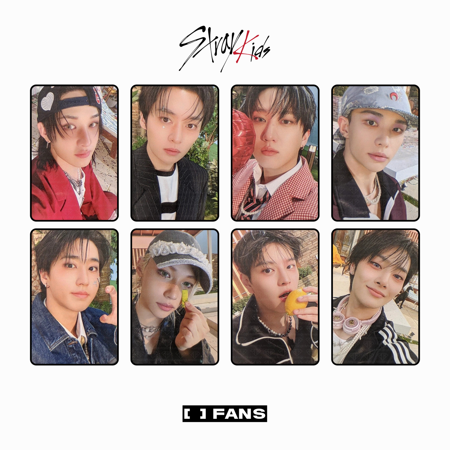 [fans shop] stray kids - [skz it tape do it] pob photocard