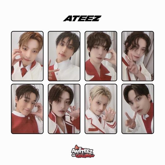 [aniteez in the calling] ateez - [pop-up md trading card] merch photocard
