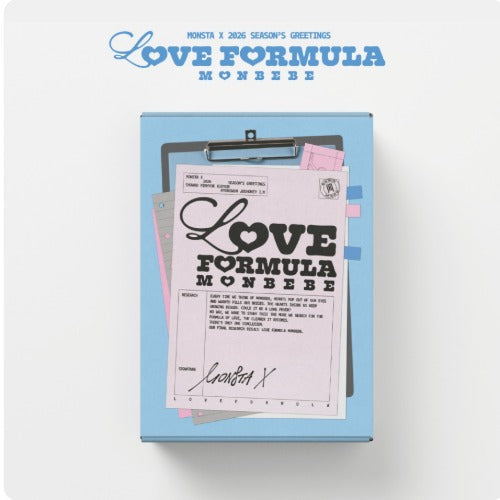 [starship] monsta x - [love formula monbebe] 2026 season's greetings