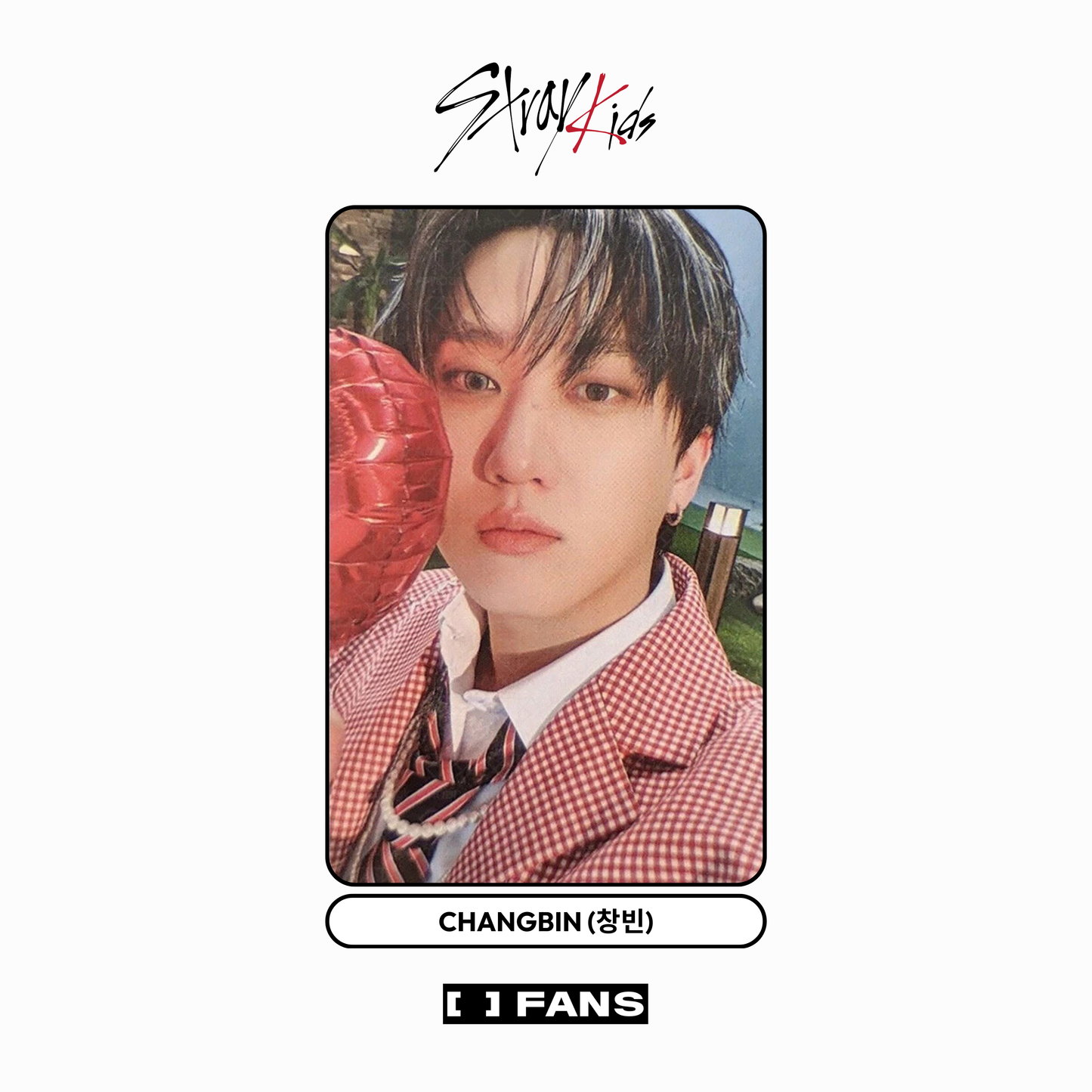 [fans shop] stray kids - [skz it tape do it] pob photocard