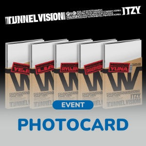 [pob] itzy - [tunnel vision] member ver. (random)