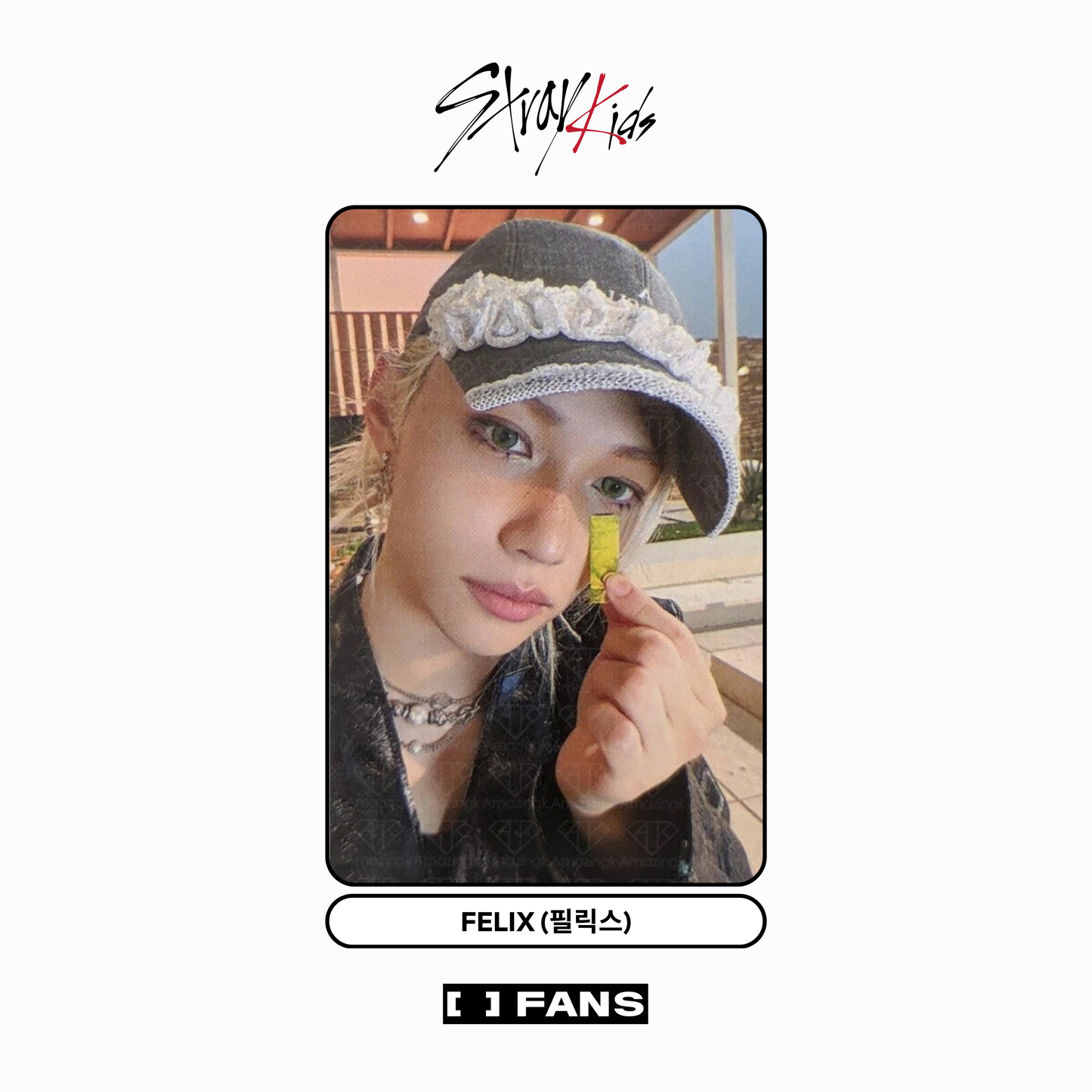 [fans shop] stray kids - [skz it tape do it] pob photocard