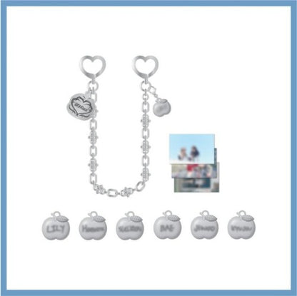 nmixx - [blue valentine] mini chain strap