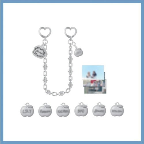 nmixx - [blue valentine] mini chain strap