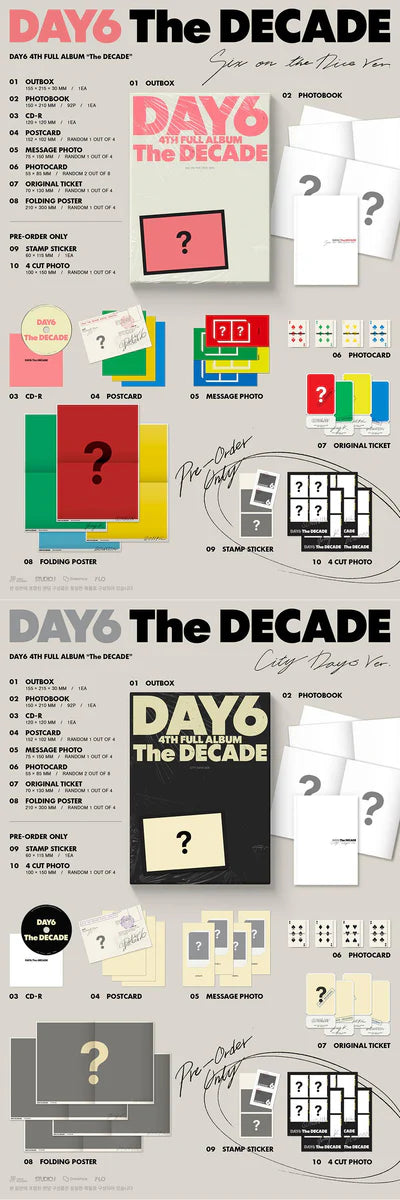 day6 - 4th album [the decade] standard ver.
