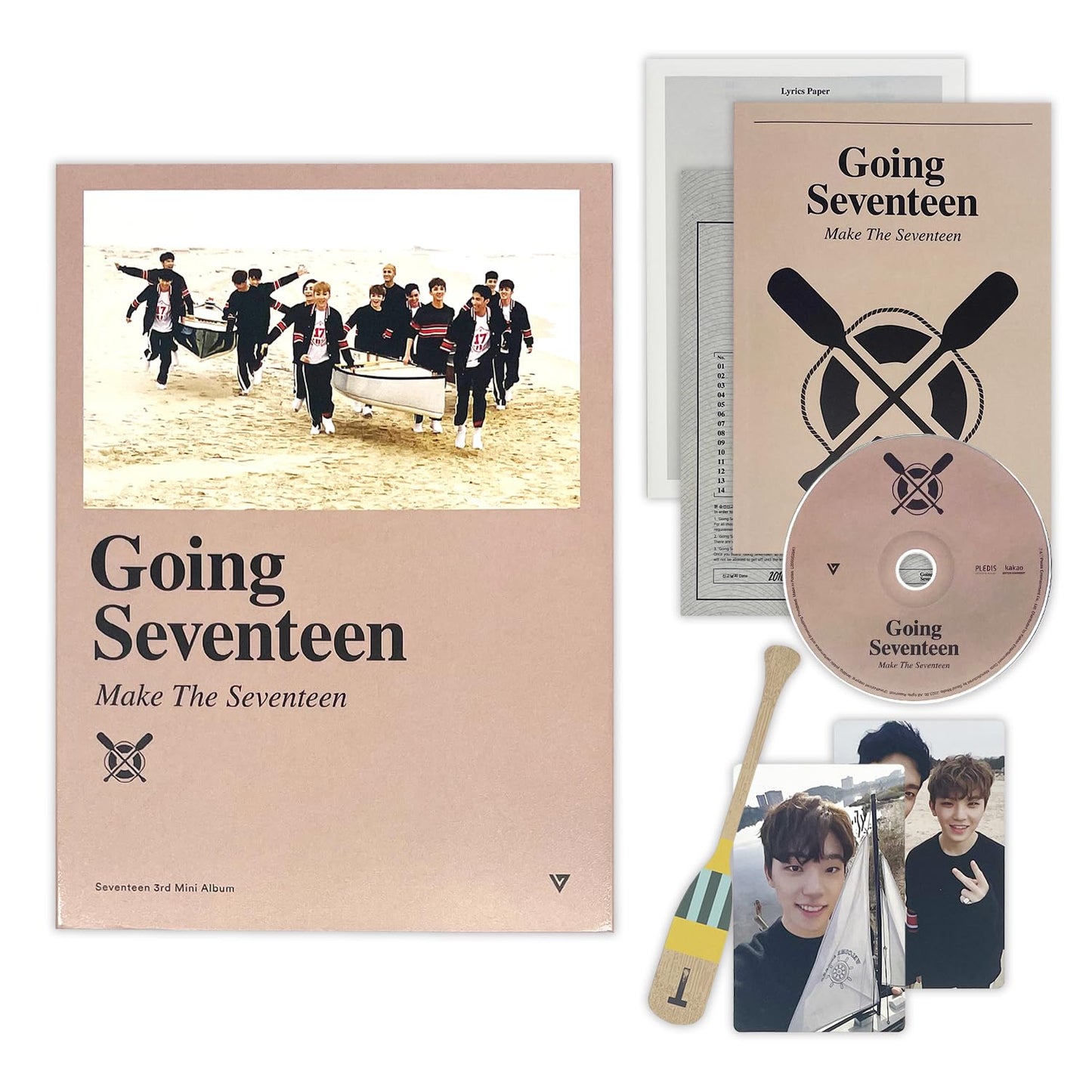 seventeen - 3rd mini album [going seventeen] re-release