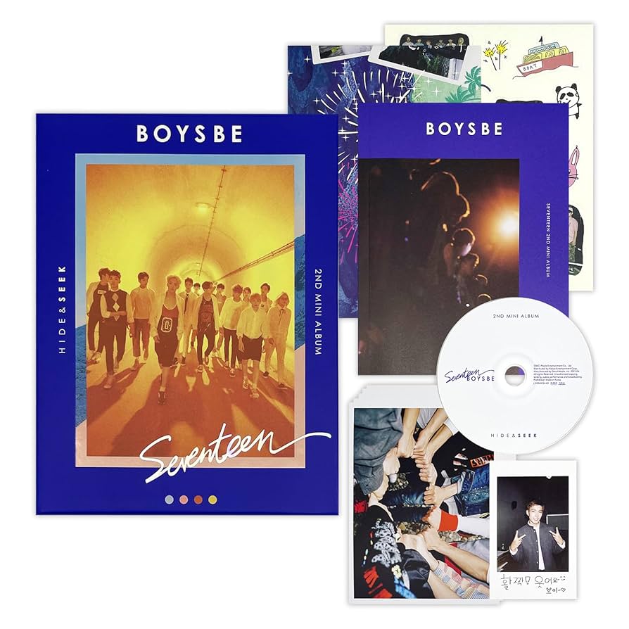 seventeen - 2nd mini album [boys be] re-release