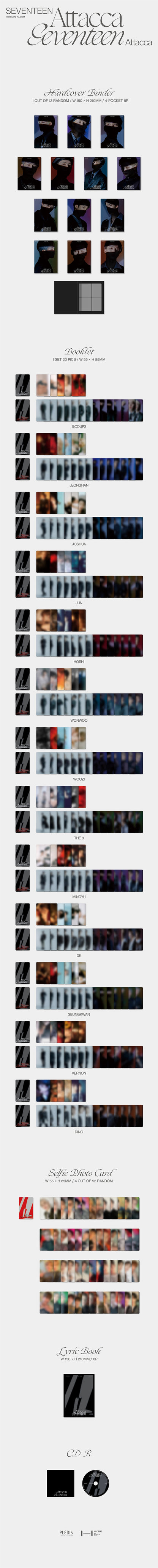 seventeen - 9th mini album [attacca] carat ver.