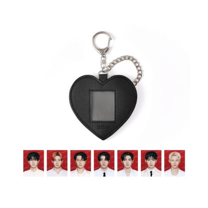enhypen - [walk the line final] mini photo holder leather keyring