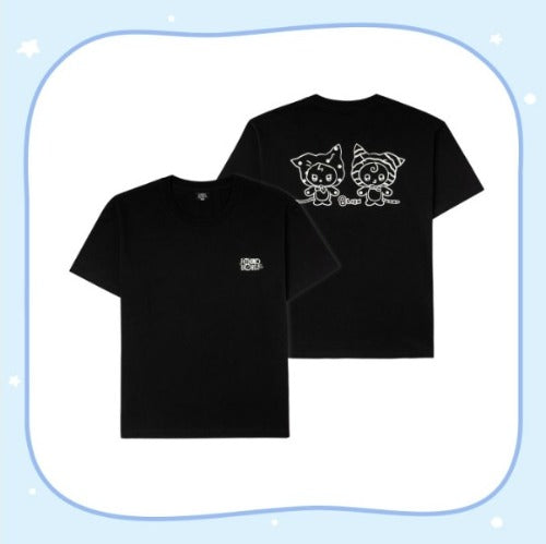 iu - [found a eight] t-shirt (black)