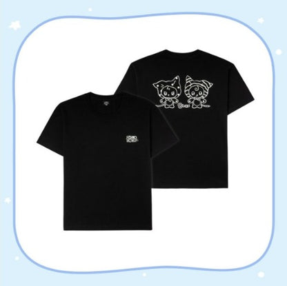 iu - [found a eight] t-shirt (black)