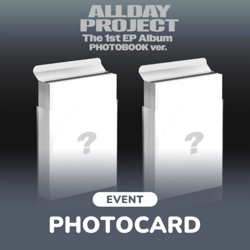 [pob] allday project - the 1st ep album [photobook ver.] random