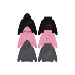 blackpink - [deadline tour] heat reactive zip-up hoodie