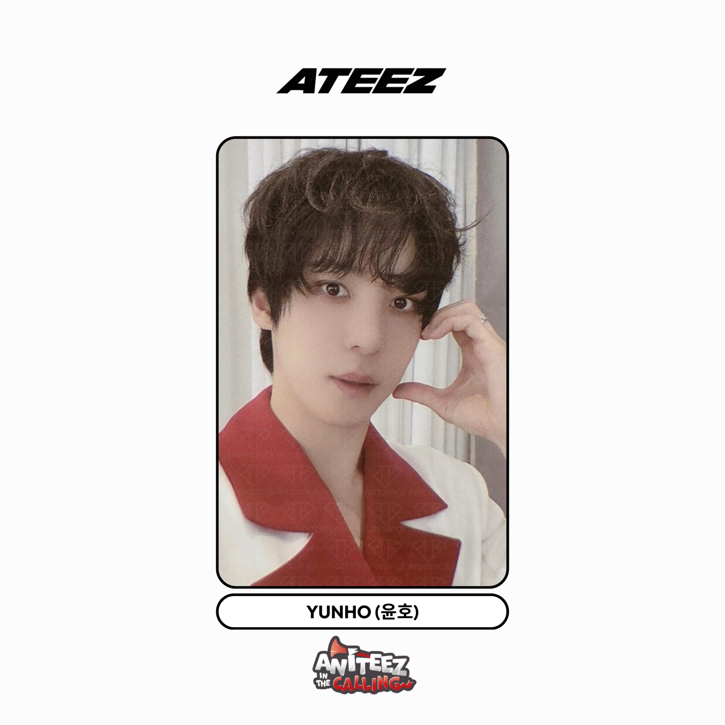 [aniteez in the calling] ateez - [pop-up md trading card] merch photocard