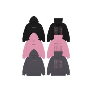 blackpink - [deadline tour] tour hoodie
