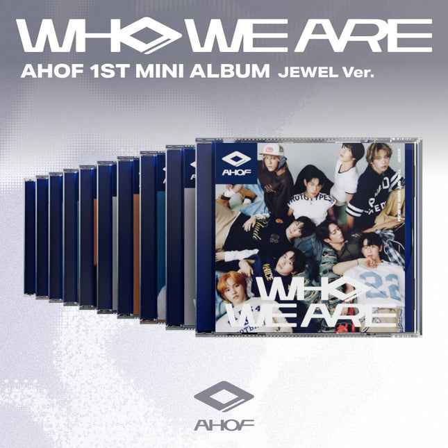 ahof - 1st mini album [who we are] jewel ver.