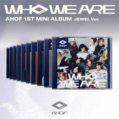 ahof - 1st mini album [who we are] jewel ver.