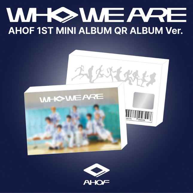 ahof - 1st mini album [who we are] qr album ver.