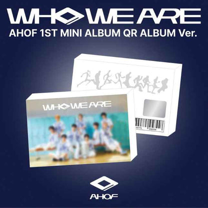 ahof - 1st mini album [who we are] qr album ver.