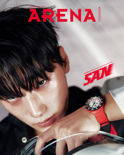 arena homme+ - [2025, august] - cover : ateez san