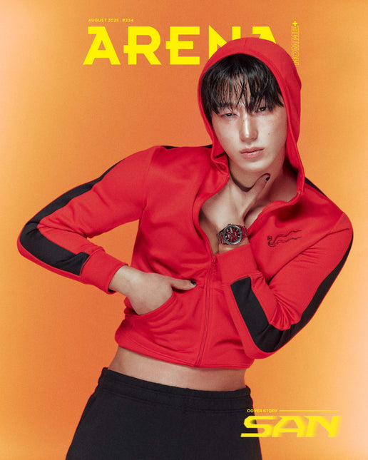arena homme+ - [2025, august] - cover : ateez san