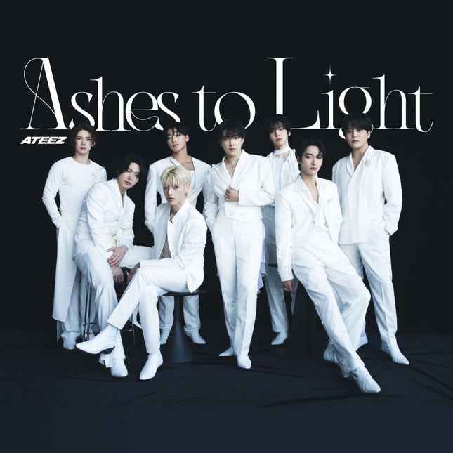 ateez - japan 2nd album [ashes to light] limited edition