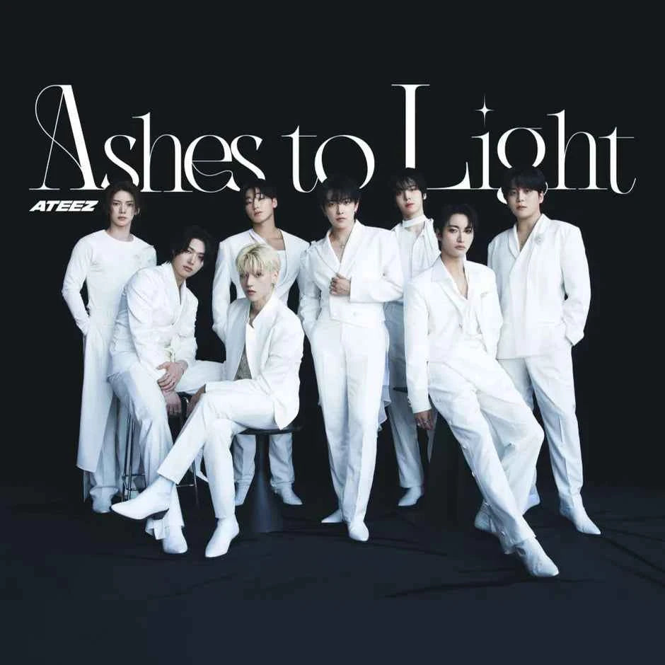 ateez - japan 2nd album [ashes to light] standard edition