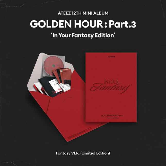 ateez - [golden hour : part. 3 'in your fantasy edition'] limited edition
