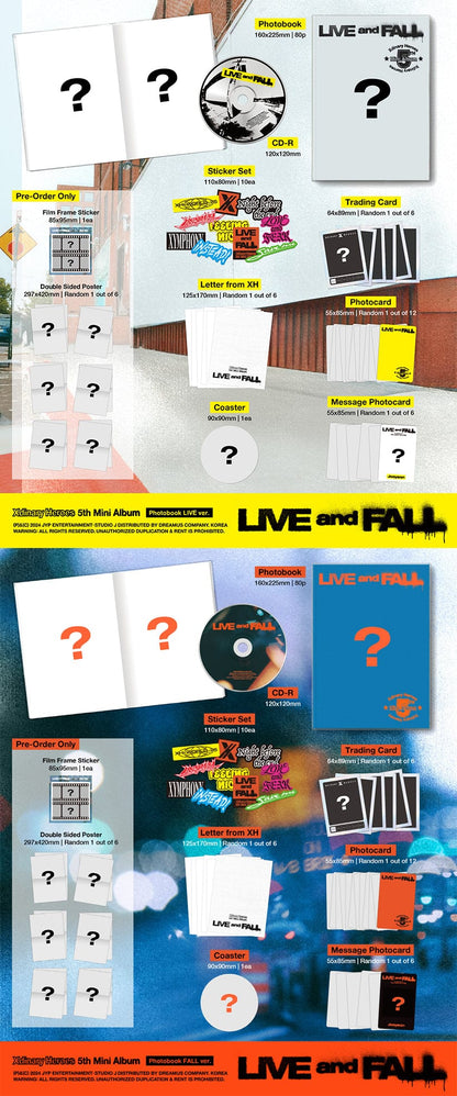 xdinary-heroes - 5th mini album [live and fall] photobook ver.