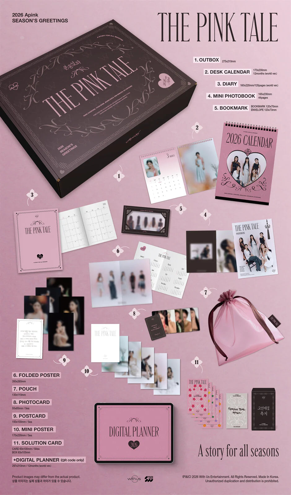 apink - 2026 season's greetings [the pink tale]