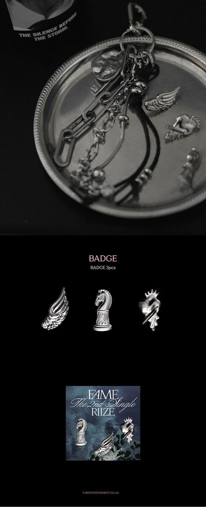 riize - [silence: inside the fame] badge