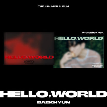 baekhyun - 4th mini album [hello, world] photobook ver.