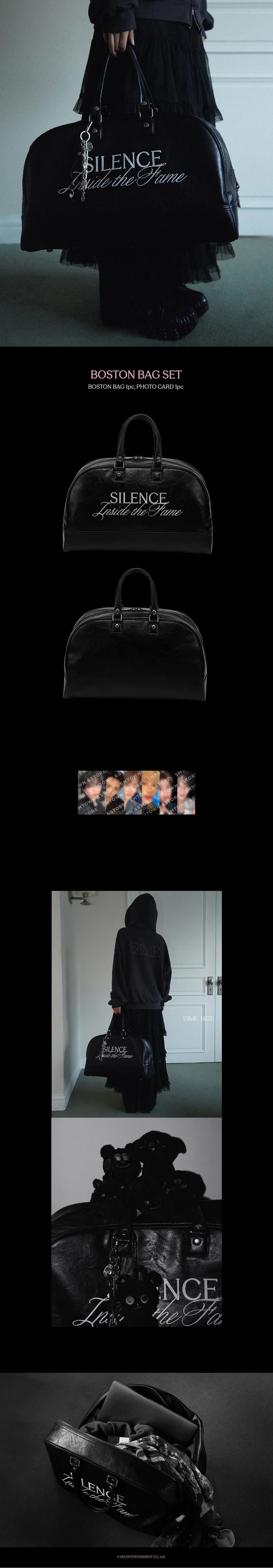 riize - [silence: inside the fame] boston bag set