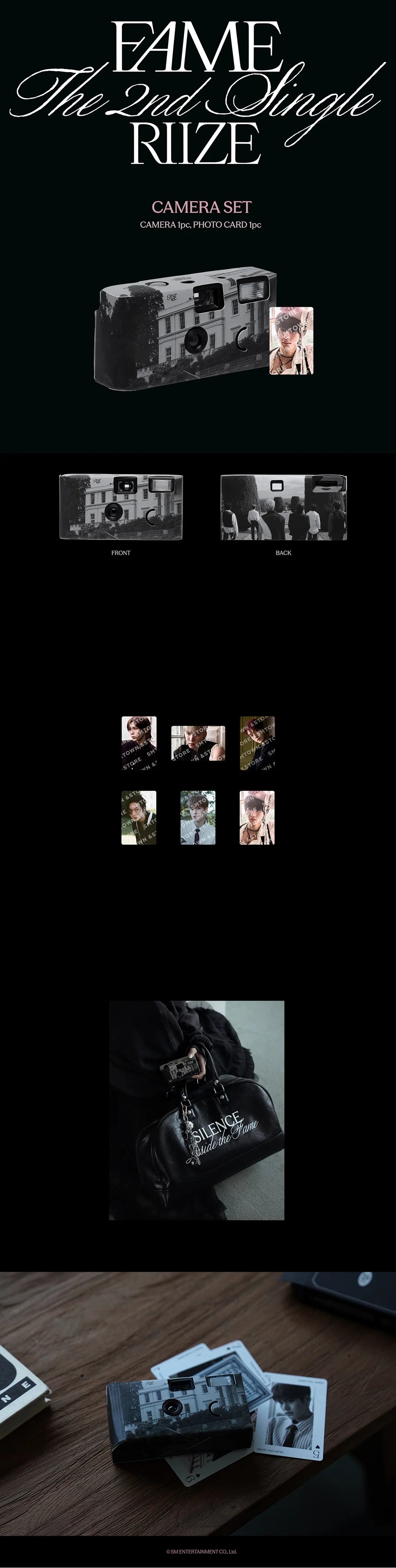 riize - [silence: inside the fame] camera set